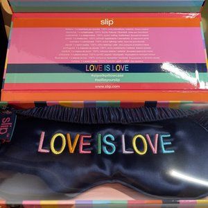 SLIP - PURE SILK SLEEPING MASK - LOVE IS LOVE - BNIB